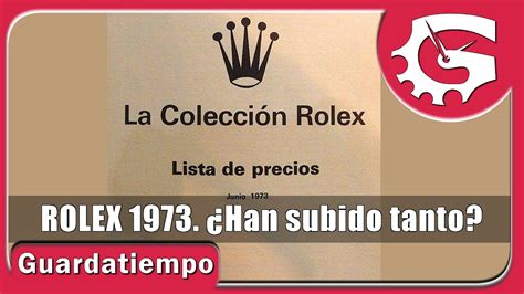 tarifa rolex